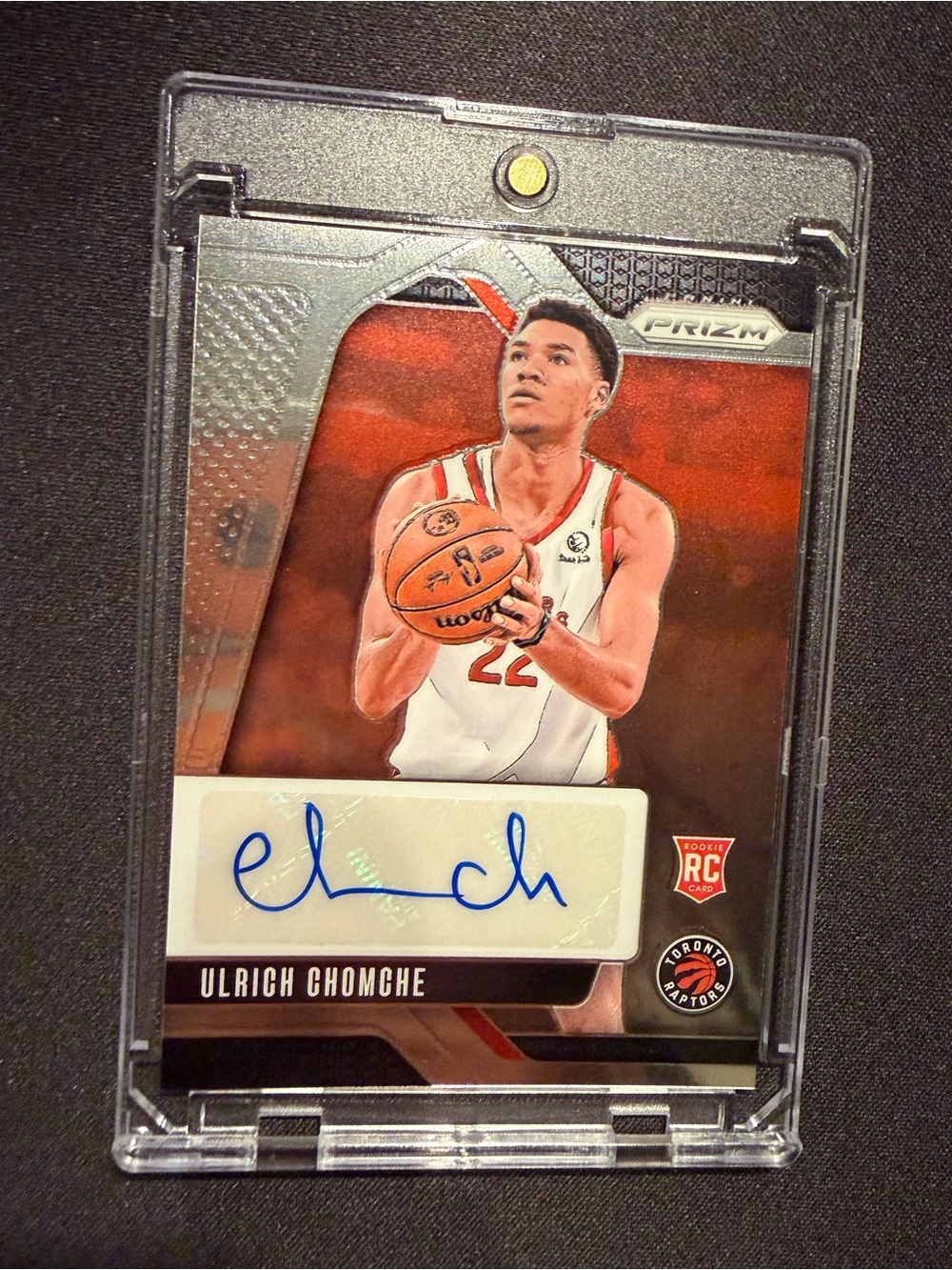 Ulrich Chomche Autograph Basketball Rookie NBA Card